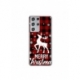 Husa personalizata tip carcasa HQPrint pentru Samsung Galaxy S23 Ultra, model Merry Christmas Reindeer 2, multicolor, S1D1M0050