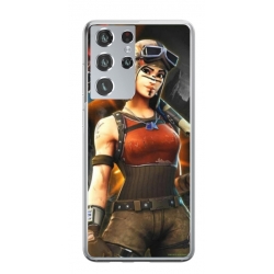 Husa personalizata tip carcasa HQPrint pentru Samsung Galaxy S23 Ultra, model Fortnite 1, multicolor, S1D1M0073