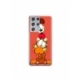Husa personalizata tip carcasa HQPrint pentru Samsung Galaxy S23 Ultra, model Garfield, multicolor, S1D1M0085