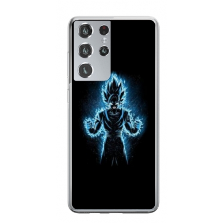 Husa personalizata tip carcasa HQPrint pentru Samsung Galaxy S23 Ultra, model Goku, multicolor, S1D1M0087