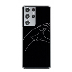 Husa personalizata tip carcasa HQPrint pentru Samsung Galaxy S23 Ultra, model Forever and Always 1, multicolor, S1D1M0094