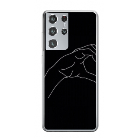 Husa personalizata tip carcasa HQPrint pentru Samsung Galaxy S23 Ultra, model Forever and Always 1, multicolor, S1D1M0094