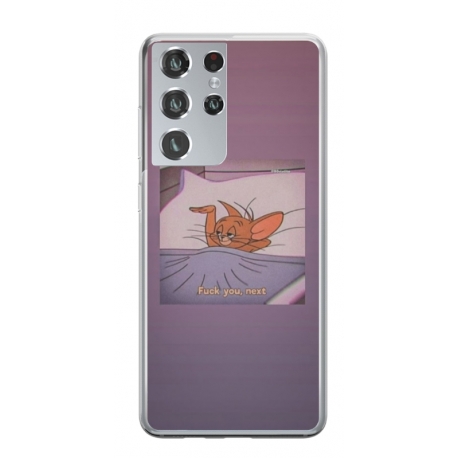 Husa personalizata tip carcasa HQPrint pentru Samsung Galaxy S23 Ultra, model Jerry 1, multicolor, S1D1M0104