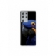 Husa personalizata tip carcasa HQPrint pentru Samsung Galaxy S23 Ultra, model Blue Parrot, multicolor, S1D1M0145