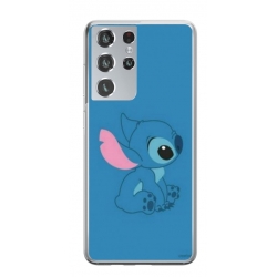 Husa personalizata tip carcasa HQPrint pentru Samsung Galaxy S23 Ultra, model Blue Stich, multicolor, S1D1M0192