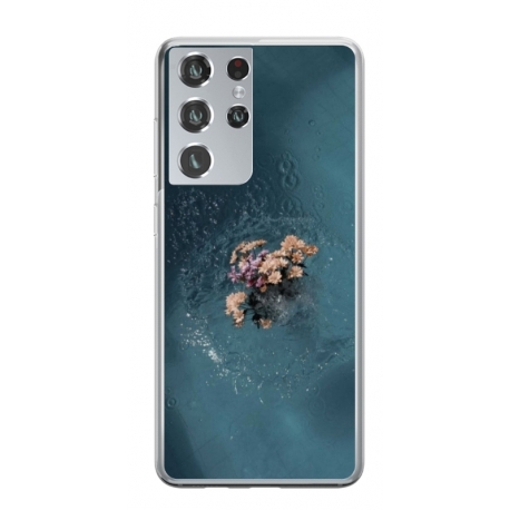 Husa personalizata tip carcasa HQPrint pentru Samsung Galaxy S23 Ultra, model Flowers 15, multicolor, S1D1M0215