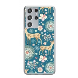 Husa personalizata tip carcasa HQPrint pentru Samsung Galaxy S23 Ultra, model Mandela 1, multicolor, S1D1M0254