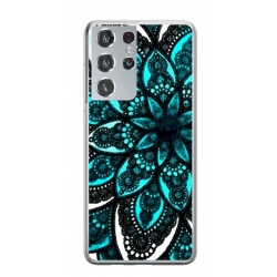 Husa personalizata tip carcasa HQPrint pentru Samsung Galaxy S23 Ultra, model Mandela 2, multicolor, S1D1M0255