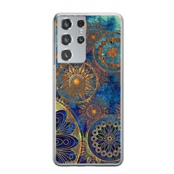 Husa personalizata tip carcasa HQPrint pentru Samsung Galaxy S23 Ultra, model Mandela 3, multicolor, S1D1M0256