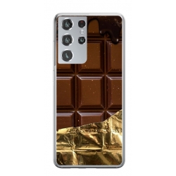 Husa personalizata tip carcasa HQPrint pentru Samsung Galaxy S23 Ultra, model Chocolate, multicolor, S1D1M0272