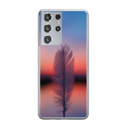 Husa personalizata tip carcasa HQPrint pentru Samsung Galaxy S23 Ultra, model Fulg, multicolor, S1D1M0309