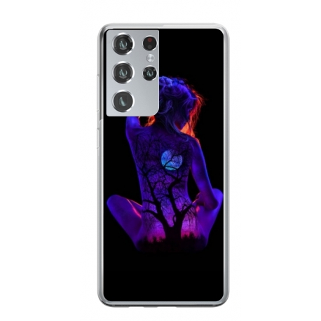 Husa personalizata tip carcasa HQPrint pentru Samsung Galaxy S23 Ultra, model Colorful 8, multicolor, S1D1M0329