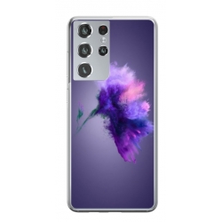Husa personalizata tip carcasa HQPrint pentru Samsung Galaxy S23 Ultra, model Flowers 19, multicolor, S1D1M0340