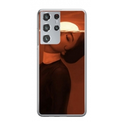 Husa personalizata tip carcasa HQPrint pentru Samsung Galaxy S23 Ultra, model Sun Girl, multicolor, S1D1M0359