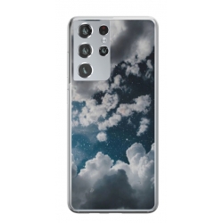 Husa personalizata tip carcasa HQPrint pentru Samsung Galaxy S24 Ultra, model Blue Sky, multicolor, S1D1M0023