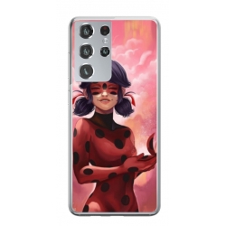 Husa personalizata tip carcasa HQPrint pentru Samsung Galaxy S24 Ultra, model Buburuza, multicolor, S1D1M0025