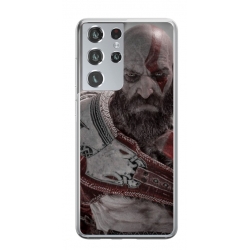 Husa personalizata tip carcasa HQPrint pentru Samsung Galaxy S24 Ultra, model God of War 2, multicolor, S1D1M0081