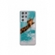 Husa personalizata tip carcasa HQPrint pentru Samsung Galaxy S24 Ultra, model Giraffe 2, multicolor, S1D1M0096