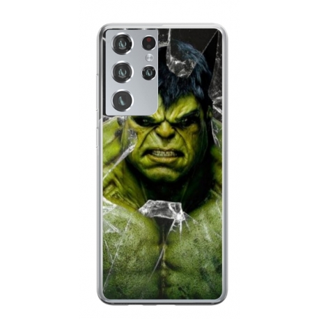 Husa personalizata tip carcasa HQPrint pentru Samsung Galaxy S24 Ultra, model Hulk 2, multicolor, S1D1M0100