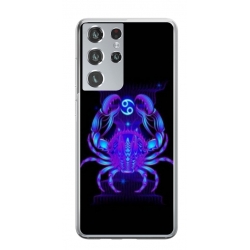 Husa personalizata tip carcasa HQPrint pentru Samsung Galaxy S24 Ultra, model Cancer, multicolor, S1D1M0147