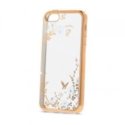 Husa APPLE iPhone 6\6S - Beeyo Secret Garden (Auriu)