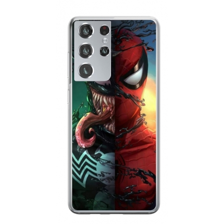 Husa personalizata tip carcasa HQPrint pentru Samsung Galaxy S24 Ultra, model Spiderman 5, multicolor, S1D1M0171