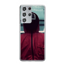 Husa personalizata tip carcasa HQPrint pentru Samsung Galaxy S24 Ultra, model Squid Game 2, multicolor, S1D1M0174