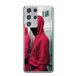 Husa personalizata tip carcasa HQPrint pentru Samsung Galaxy S24 Ultra, model Squid Game 14, multicolor, S1D1M0186