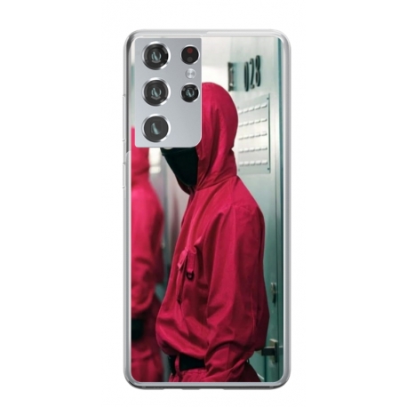 Husa personalizata tip carcasa HQPrint pentru Samsung Galaxy S24 Ultra, model Squid Game 14, multicolor, S1D1M0186