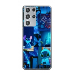 Husa personalizata tip carcasa HQPrint pentru Samsung Galaxy S24 Ultra, model Stitch 1, multicolor, S1D1M0191
