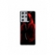 Husa personalizata tip carcasa HQPrint pentru Samsung Galaxy S24 Ultra, model Evil Hoodie Man, multicolor, S1D1M0197