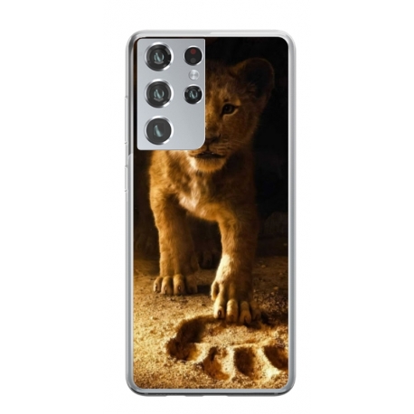 Husa personalizata tip carcasa HQPrint pentru Samsung Galaxy S24 Ultra, model Lion King 2, multicolor, S1D1M0198