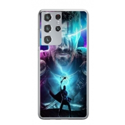 Husa personalizata tip carcasa HQPrint pentru Samsung Galaxy S24 Ultra, model Thor 1, multicolor, S1D1M0201