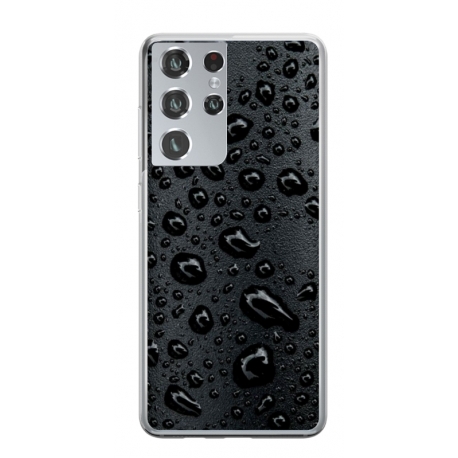 Husa personalizata tip carcasa HQPrint pentru Samsung Galaxy S24 Ultra, model Rain, multicolor, S1D1M0244