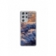 Husa personalizata tip carcasa HQPrint pentru Samsung Galaxy S24 Ultra, model Beautiful Sky, multicolor, S1D1M0277