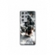 Husa personalizata tip carcasa HQPrint pentru Samsung Galaxy S24 Ultra, model Skeleton Cards, multicolor, S1D1M0301