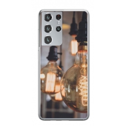 Husa personalizata tip carcasa HQPrint pentru Samsung Galaxy S24 Ultra, model Lightbulb, multicolor, S1D1M0322