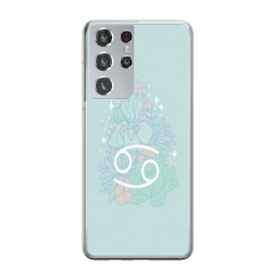 Husa personalizata tip carcasa HQPrint pentru Samsung Galaxy S24 Ultra, model Gemini, multicolor, S1D1M0342