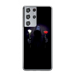 Husa personalizata tip carcasa HQPrint pentru Samsung Galaxy S24 Ultra, model Choose Rose, multicolor, S1D1M0343
