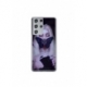 Husa personalizata tip carcasa HQPrint pentru Samsung Galaxy S24 Ultra, model Butterfly Mouth 1, multicolor, S1D1M0351