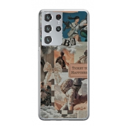 Husa personalizata tip carcasa HQPrint pentru Samsung Galaxy S24 Ultra, model PUBG 2, multicolor, S1D1M0363