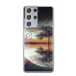 Husa personalizata tip carcasa HQPrint pentru Samsung Galaxy S24 Ultra, model Time Flies 3, multicolor, S1D1M0366