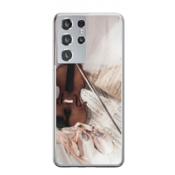 Husa personalizata tip carcasa HQPrint pentru Samsung Galaxy S24 Ultra, model Violon, multicolor, S1D1M0371