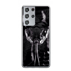 Husa personalizata tip carcasa HQPrint pentru Samsung Galaxy S24 Ultra, model Snake, multicolor, S1D1M0378