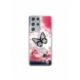 Husa personalizata tip carcasa HQPrint pentru Samsung Galaxy S24 Ultra, model Butterfly 8, multicolor, S1D1M0380