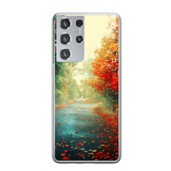 Husa personalizata tip carcasa HQPrint pentru Samsung Galaxy S24 Ultra, model Nice View 15, multicolor, S1D1M0383