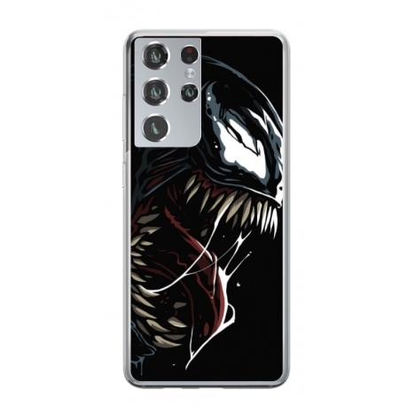 Husa personalizata tip carcasa HQPrint pentru Samsung Galaxy S24 Ultra, model Venom 2, multicolor, S1D1M0387