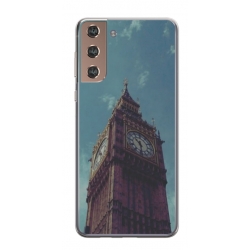 Husa personalizata tip carcasa HQPrint pentru Samsung Galaxy S24, model Big Ben 1, multicolor, S1D1M0013