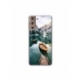 Husa personalizata tip carcasa HQPrint pentru Samsung Galaxy S24, model Boats, multicolor, S1D1M0024