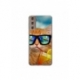 Husa personalizata tip carcasa HQPrint pentru Samsung Galaxy S24, model Cool Cat, multicolor, S1D1M0031